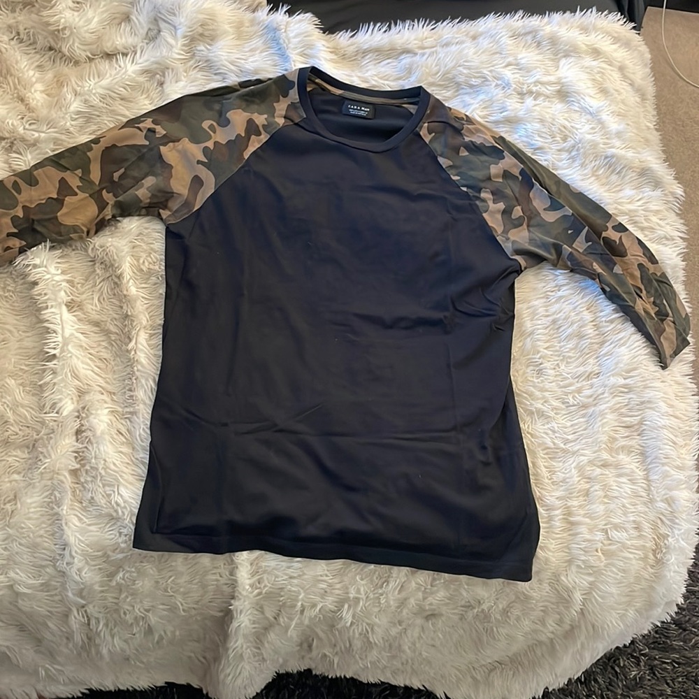 Zara Man Black & Camouflage